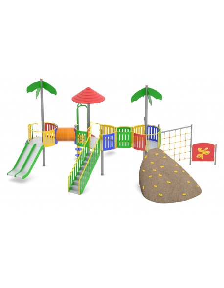 metalowe place zabaw Zestaw CM-0114-102