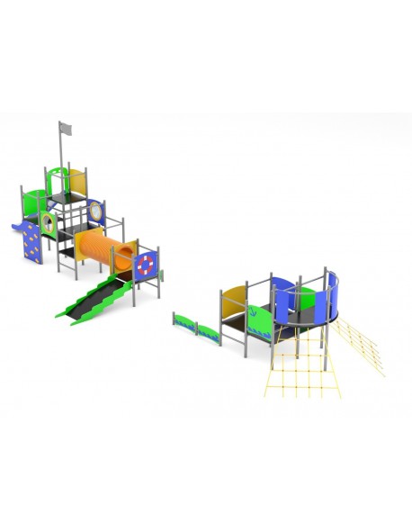 metalowe place zabaw Zestaw MM-0106-1