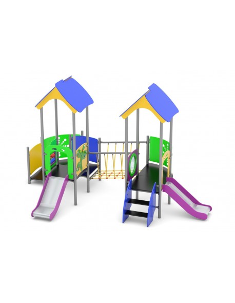 metalowe place zabaw Zestaw MM-0401-4